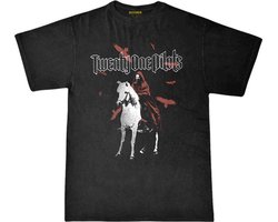 foto van Twenty One Pilots Heren Tshirt -2XL- Bishop Zwart