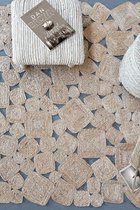 The Rug Republic Handgemaakt Naturel URSA Tapijt