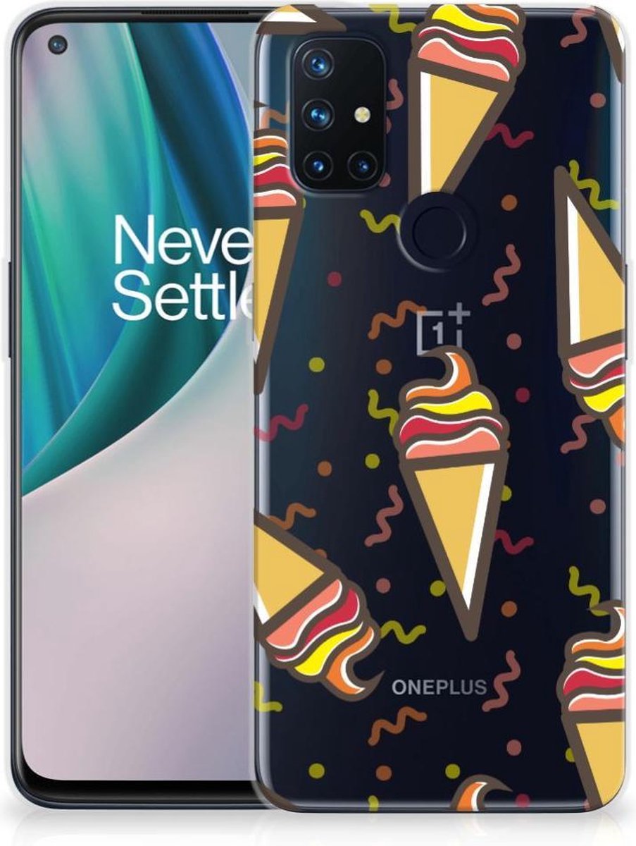 OnePlus Nord N10 5G Siliconen Case Icecream