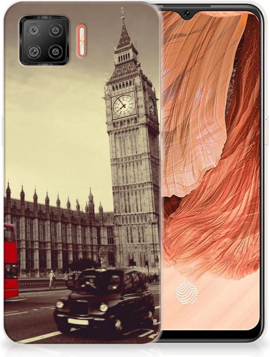 OPPO A73 4G Siliconen Back Cover Londen