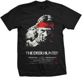 StudioCanal Heren Tshirt -XL- The Deer Hunter Zwart