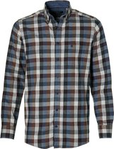 Casa Moda Overhemd - Regular Fit - Bruin - 3XL Grote Maten