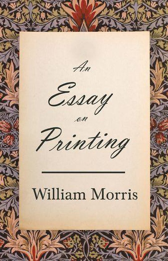 An Essay on Printing - cover