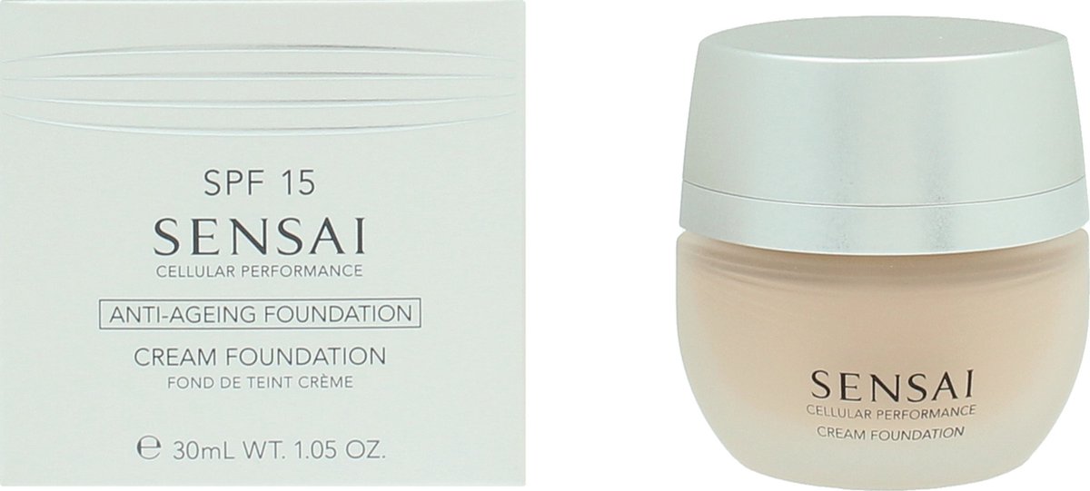 Goedkoopste sensai cp cream foundation spf15 cf12 soft beige 30 ml
