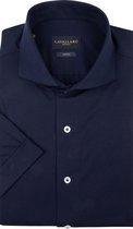 Cavallaro Napoli - Heren Overhemd - Franco Overhemd - Blauw - Maat L