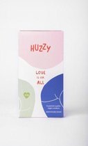 Huzzy 12 Pack Vegan Condooms - Glijmiddel - Condooms - Vibrator - Penis - Buttplug - Sexy - Tril ei - Erotische - Man - Vrouw - Heren - Dames