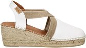 Toni Pons Tossa Dames Espadrilles - Wit - Maat 39