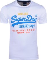 Superdry - Heren T-Shirt - Tri - Wit