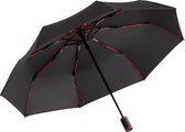 Mini paraplu - AOC - Mini Style - zwart/rood
