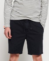 Superdry stevig blauw chino short geribt katoen stretch - Maat W30