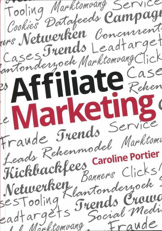 Cover van het boek 'Affiliate Marketing' van C. Portier
