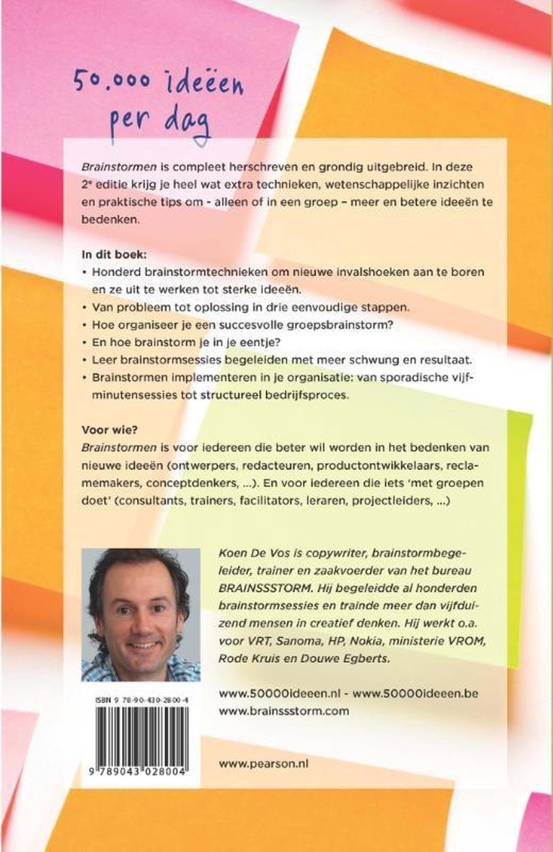 Brainstormen - back cover