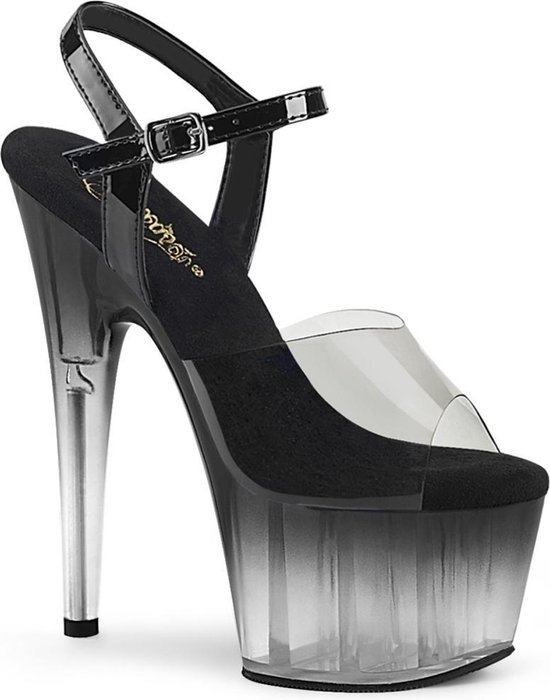 Pleaser Sandale à bride à la cheville, Chaussures de pole dance -38 Chaussures- ADORE-708T-2 Chaussures de pole dance