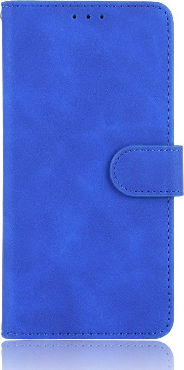 Mobigear Telefoonhoesje geschikt voor OnePlus Nord Hoesje | Mobigear Retro Bookcase Portemonnee | Pasjeshouder voor 2 Pasjes | Telefoonhoesje voor Pinpas / OV Kaart / Rijbewijs - Blauw