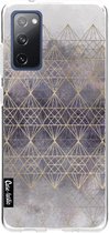 Casetastic Samsung Galaxy S20 FE 4G/5G Hoesje - Softcover Hoesje met Design - Cold Diamonds Print