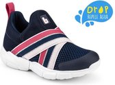 Bibi - Meisjes Sneakers -  Ever Drop Navy/Pink  - maat 35 -  waterafstotend