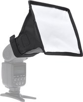 Portable Flash Folding Soft Box, Zonder Flash Light Holder, Afmetingen: 15 x 17 cm (Zwart + Wit)