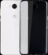 Let op type!! Huawei Y5 (2017) ultra-dun 0.75mm transparant TPU back cover Hoesje