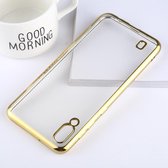 Ultradunne Galvaniserende Soft TPU Beschermende Cover Case voor Galaxy M10 (Goud)