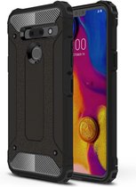 Magic Armor TPU + PC combinatie Case voor LG G8 ThinQ (zwart)