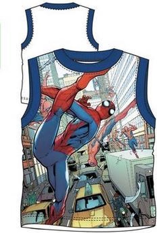 Marvel Spiderman mouwloos t-shirt - jaar)