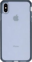 ITSkins Hybrid cover voor iPhone XS Max - Level 2 bescherming - Transparant/Zwart
