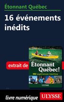 Etonnant Québec - 16 événements inédits