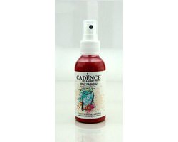 Cadence Fashion Spray Fabric Paint 100 ml Crimson Red
