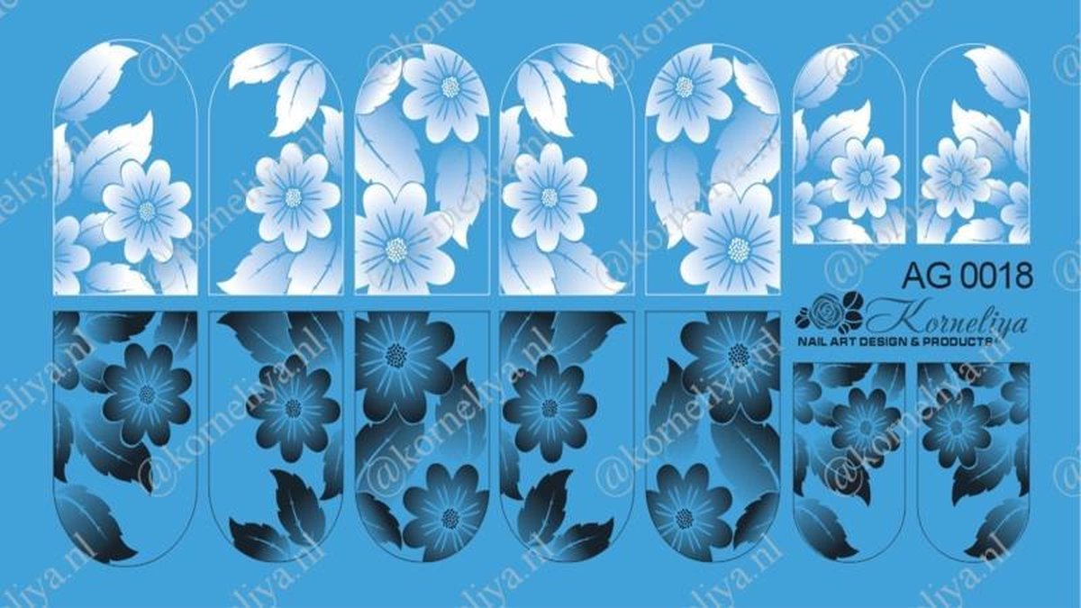 Goedkoopste Korneliya Airbrush Waterdecal AG 0018 combi