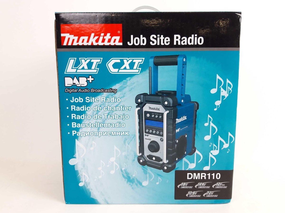 Makita Radio de chantier sans fil DMR110 