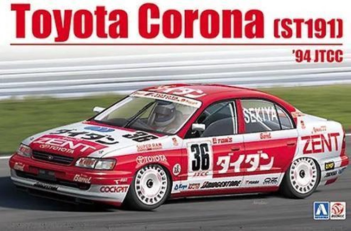 Beemax Modelbouwpakket Auto - 24013 Toyota Corona [ST191] '94 JTCC Plastic - 1:24 - Modelbouw