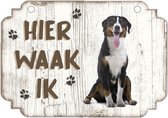 Waakbord | Hier Waak Ik: Grote Zwitserse Sennerhond