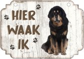 Waakbord | Hier Waak Ik: Tibetaanse Mastiff