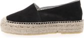 VIA VAI Muza Wire Espadrilles - Zwart - Maat 38