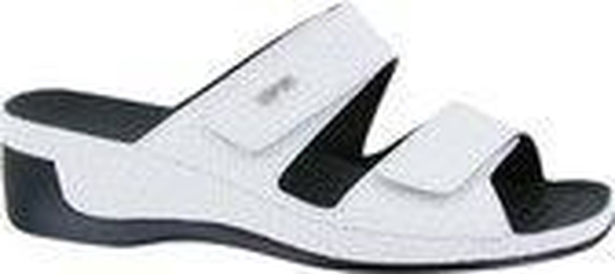 Vital -Dames wit slippers & muiltjes