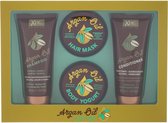 Xpel Argan Oil Zestaw Szampon 100 Ml + Od?ywka 100 Ml + Jogurt Do Cia?a 50 G + Maska Do W?osow 50 5 (w)