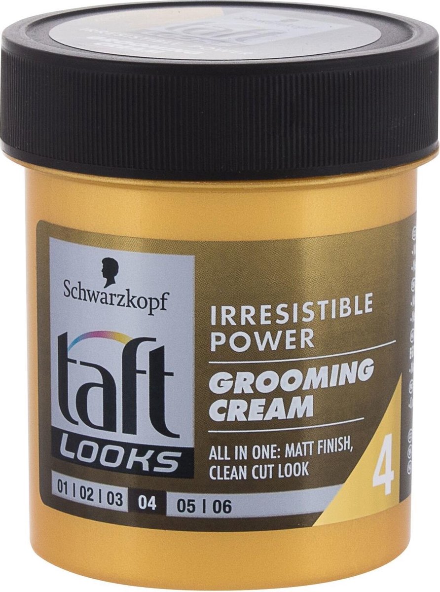 Taft - Looks Power Irresistible Grooming Cream Styling Hair Cream 130Ml