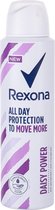 Bol.com Rexona - All Day Protection Daisy Power - Antiperspirant In Spray For Women aanbieding