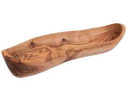 Bowls and Dishes Pure Olive Wood olijfhouten Broodmand ca. 30 x 9 cm | cadeautip!