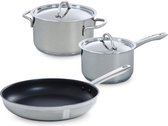 BK Profiline Pannenset - 5-Delig - RVS - Inductie
