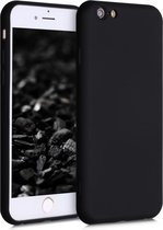 kwmobile telefoonhoesje voor Apple iPhone 6 / 6S - Hoesje voor smartphone - Back cover in mat zwart