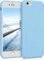 kwmobile telefoonhoesje voor Apple iPhone 6 / 6S - Hoesje voor smartphone - Back cover in duifblauw