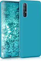 kwmobile telefoonhoesje voor Oppo Find X2 Neo - Hoesje voor smartphone - Back cover in ijsblauw
