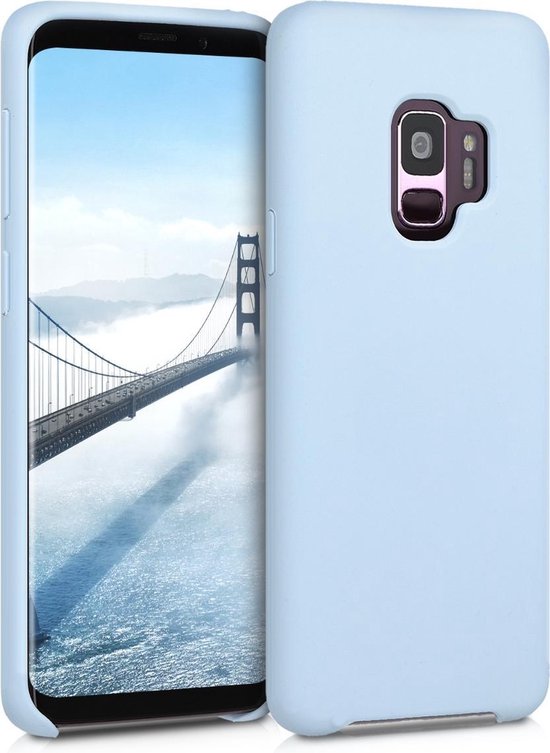 kwmobile telefoonhoesje voor Samsung Galaxy S9 - Hoesje met siliconen  coating -... | bol.com