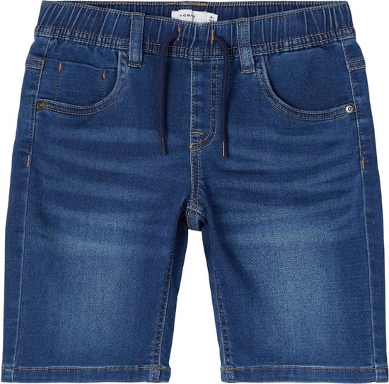 Name-it Jongens Jeans Bermuda Broek Ryan Dnmthayers Dark Blue