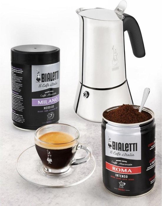 Bialetti Venus 6 Espresso Réchaud Cafétéria Café gaz electrique induction 