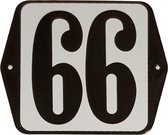 Huisnummer standaard nummer 66