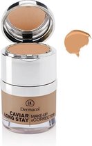 Dermacol - Caviar Long Stay & Make-Up Corrector Long lasting Make-Up with extracts of caviar and advanced corrector 30 ml 3 Nude -