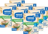Nestlé baby cereals Tarwebiscuit - baby pap - vanaf 8 maanden - 9 stuks - totaal 45 porties