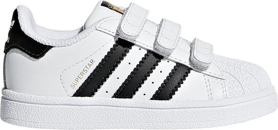 adidas Superstar CF I Sneakers Kinderen - Ftwr White/Core Black/Ftwr White  | bol.com